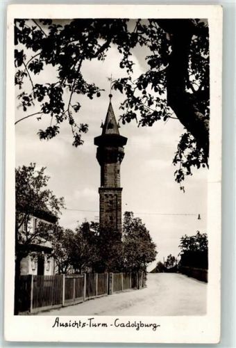 Cadolzburg Landpoststempel Cadolzburg Aussichtsturm