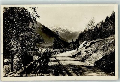 Steinach Neue Straße von Steinach bis Gschnitz