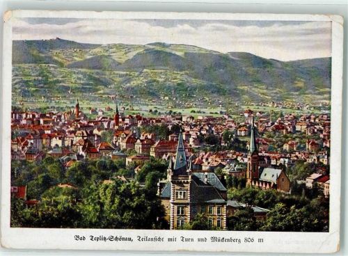Lazne Teplice nad Becvou Turm und Mückenberg
