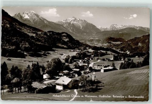 Oberau Watzmann Hochkalter Reiteralpe