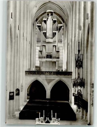 Rothenburg Sankt Jakobskirche Mittelschiff