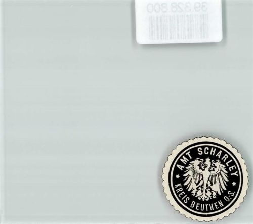 Deutsch Piekar Piekary Slaskie Siegelmarke Amt Scharley Kreis Beuthen O.S.