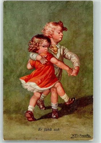 Kinder Tanz Er fühlt sich AV Nr.1330