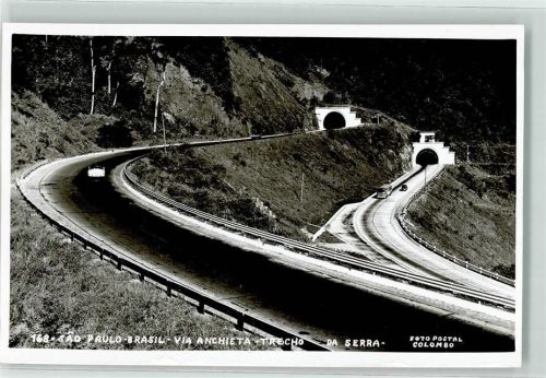 Sao Paulo Via Anchieta Trecho Tunnel