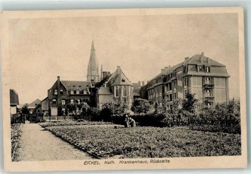 Eickel 1918 Kath. Krankenhaus Nutzgarten