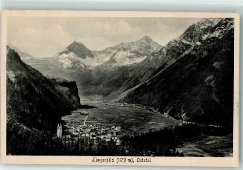 Oberlängenfeld Lämgenfeld 1179 m Oetztal Kirche