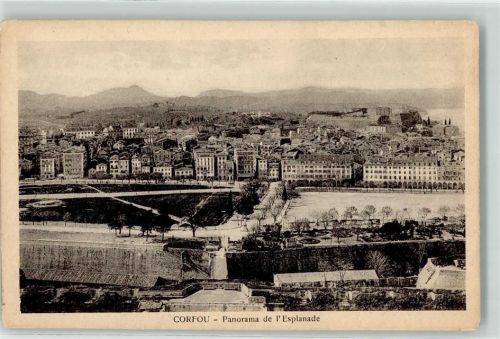 Corfu l`esplanade
