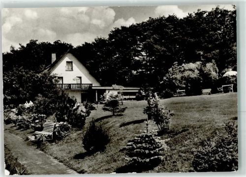 Brilon Pension Sauerländer Berghof Gartenanlage