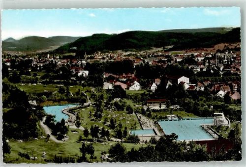 Lahr Schwimmbad Schöning Foto Fliegeraufnahme