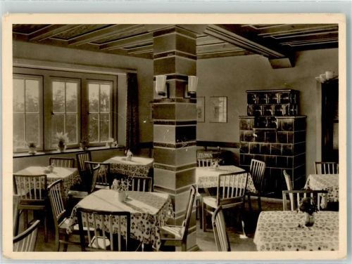 Netzschkau Gasthaus Kuhbergbaude Kachelofen