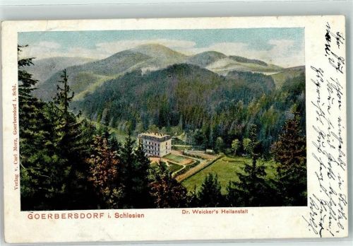 Görbersdorf i Schl 1912 Dr. Weicker´s Heilanstalt