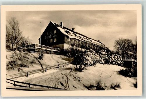 Klingenthal HO-Hotel Waldgut Aschberg Winter