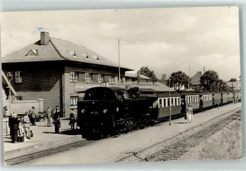 Kühlungsborn Dampflock Molly Bahnhof Kühlungsborn-Ost