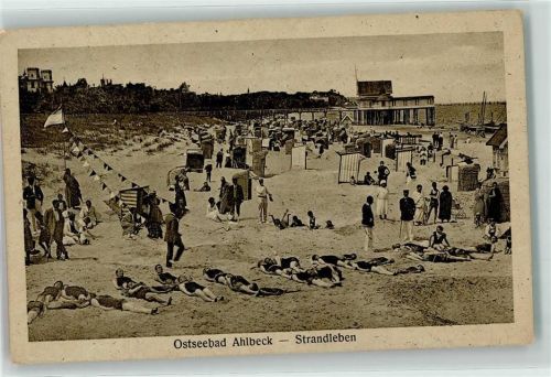 Seebad Ahlbeck Strandleben