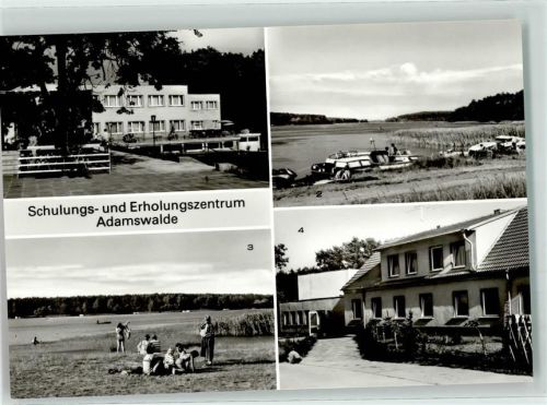 Großzerlang Schulungs und Erholungszentrum Adamswalde d. VEB Baukombinat Leipzig