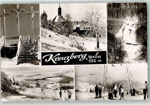Kreuzberg Skilift Kloster Golgota-Kreuze Kreuzberg