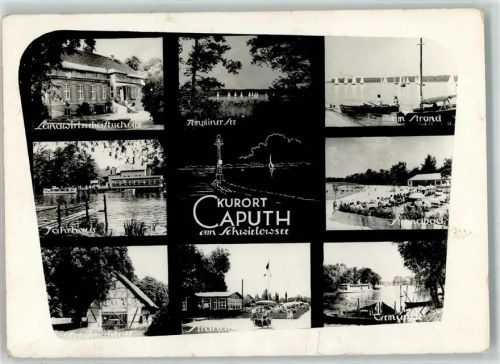 Caputh Lanfwirtschaftsschule Fährhaus Strandbad Templiner See