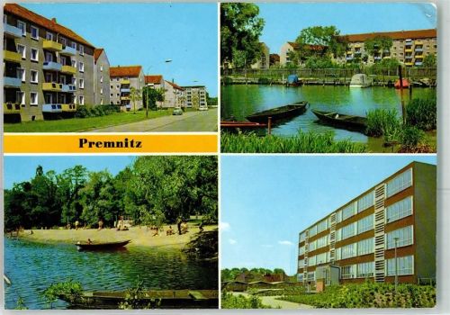Premnitz Erich Weinert-Straße Schwimmbad Wilhelm Pieck-Oberschule