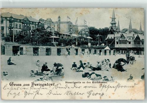 Heringsdorf 1901 Kurhäuser