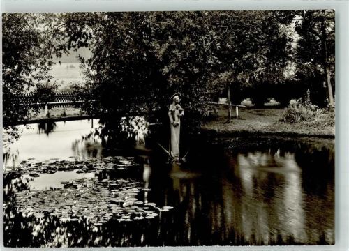 Kleinenberg Muttergottesbrunnen Seerosenteich
