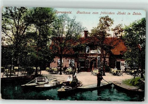 Lehde Gasthaus zum fröhlichen Hecht Spreekähne