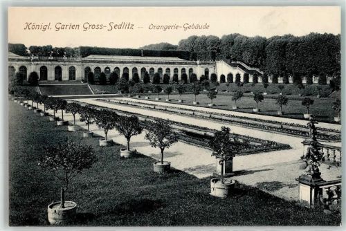 Heidenau Orangerie Gebäude Königl. Garten Gross Sedlitz