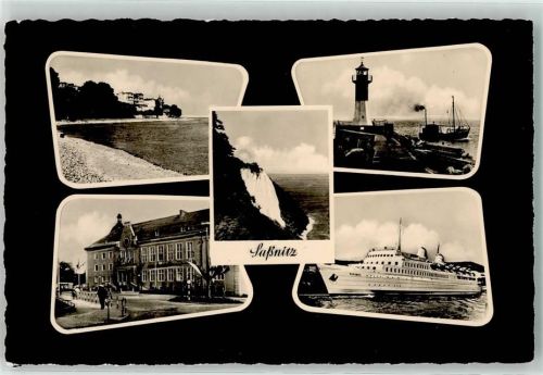 Sassnitz Leuchtturm Fischkutter