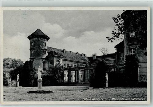 Rheinsberg Schloss Westseite mit Kolonnaden
