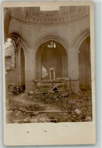 Montfaucon Inneres der Kirche
