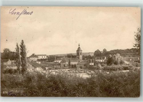 Conflans-en-Jarnisy 1916 Ort handschriftlich