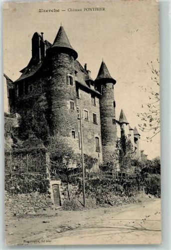 Uzerche 1914 Chateau Ponthier