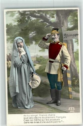 1907 Soldat Frankreich