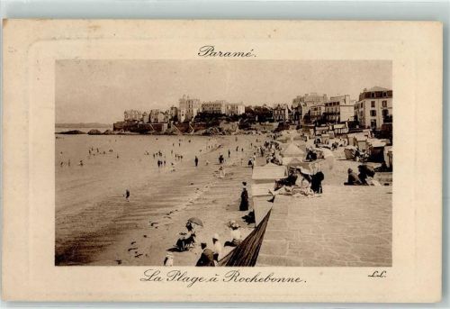 Parame 1910 la Plage a Rochebonne
