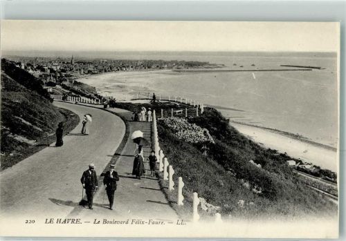 Le Havre le Boulevard Felix Faure