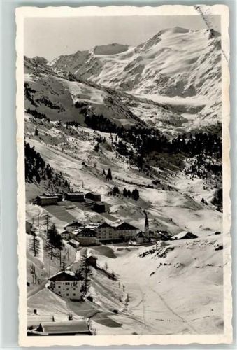 Obergurgl 1930 m Schalfkogl Ötztal Kirche Winter Schnee
