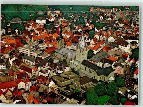 Soest 1811 Vogelschau St. Patrokli Dom Petri Kirche