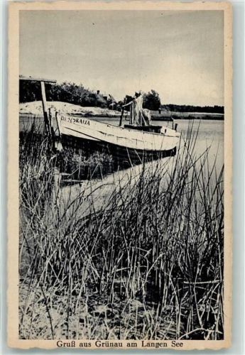 Grünau Langen See Fischerboot