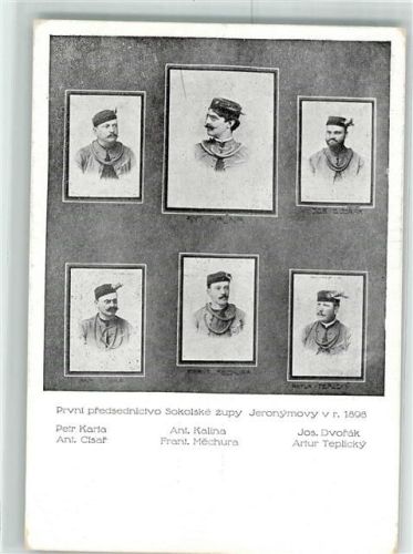 Präsidenten der ersten Sokol Turnerbewegung 1895