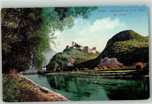 Bozen Schloss Sigmundskron an der Etsch