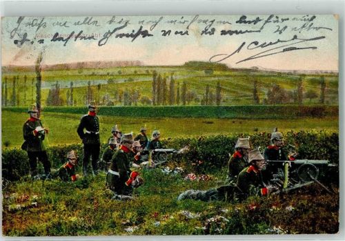 1911 Maschinengewehr Abteilung Soldaten