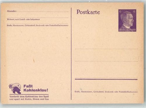 Faßt Kohlenklau