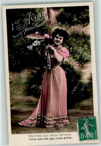 1 April Frau Fische