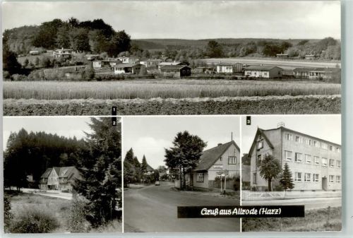 Allrode Bungalowsiedlung Betriebsferienheim Luppbodemühle Sanatorium Allrode