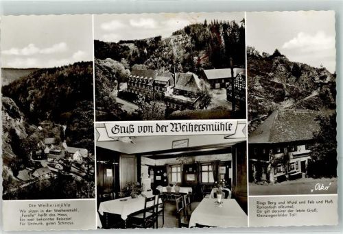 Weihersmühle Gasthaus Forelle Gaststube Gedicht