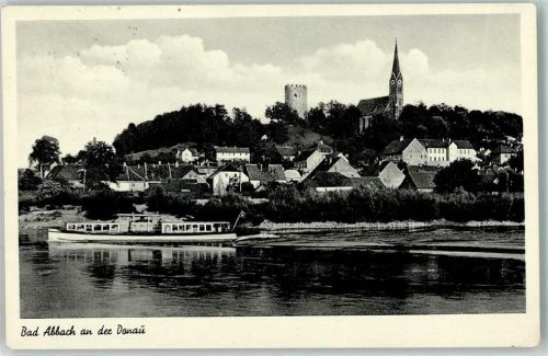Bad Abbach Ausflugsschiff Donau