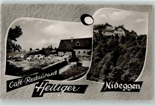 Nideggen Cafe-Restaurant Heiliger Gartenterrasse