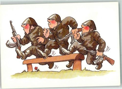 Soldaten sign.Peter Muzeniek