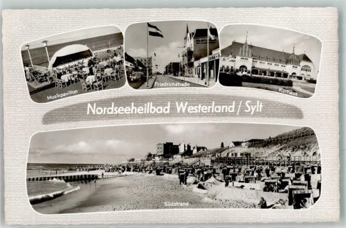 Westerland Musikpavillion Friedrichstraße Kurhaus Südstrand