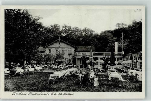Friedrichsruh Gasthaus Forsthaus Friedrichsruh Gartenwirtschaft