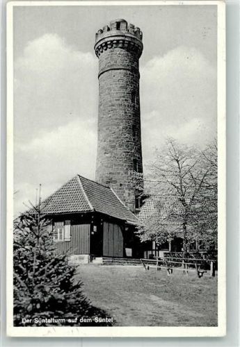 Bad Münder Süntelturm mit Gasthaus Turmstempel